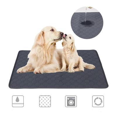 Washable Pet Diaper Pads Non-slip Non-stick Hair Pet Absorbent Diaper Pads Multi-functional Cat And Dog Training Diaper Pads
