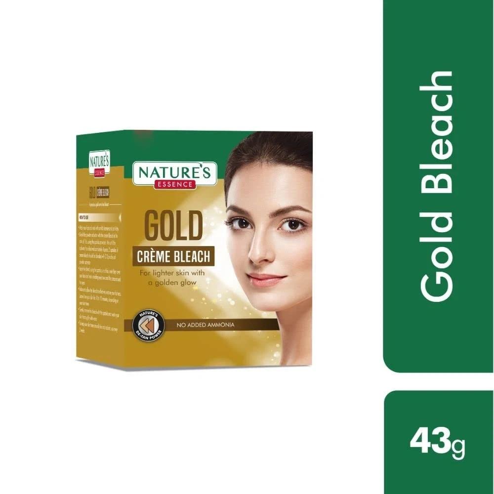 Nature's Essence Gold Creme Bleach Lighter Skin with a Golden Glow 43 Gm