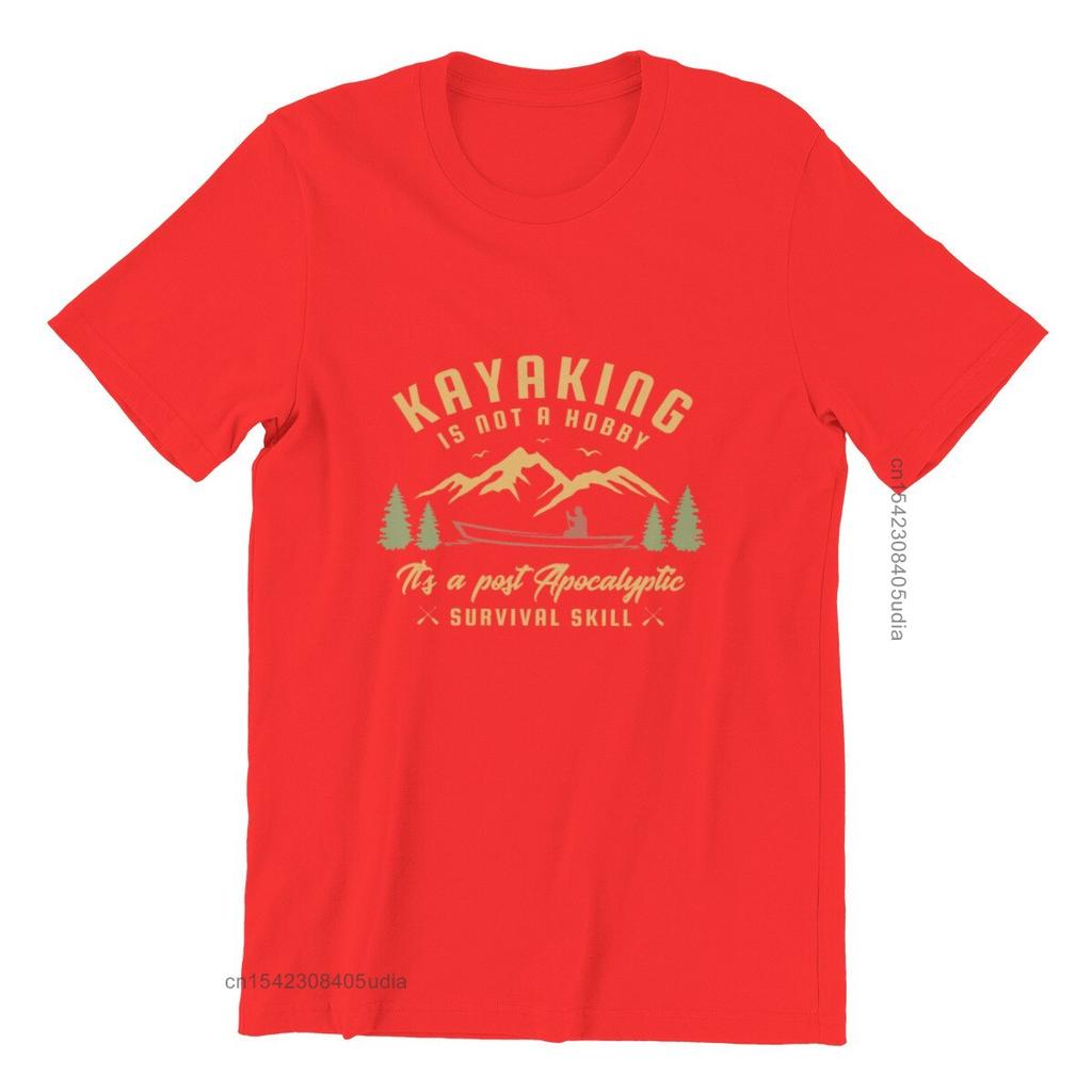 Kayaking Is Not A Hobby Its A Post Kayak Kayaking Mens TShirt Black Top TShirts Design Special Men Tees