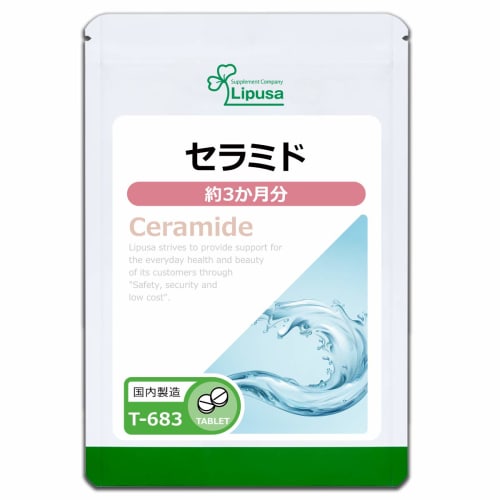 

Lipsa Ceramide T-683 (360 tablets, approximately 3-month supply) Supplement Drinkable Beauty Serum Beauty Age-Related Skin Care Moisturizing Seasona