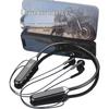 Bluetooth Sports Neckband Headset with Super Bass & Long Battery Life - Compatible with Apple, vivo, Xiaomi, OPPO, Huawei
