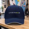 ENGINEER Baseball Cap for Unisex  Adjustable Snapback Hat Simple Stylish Design Multiple Colors HipHop Outdoor Wear