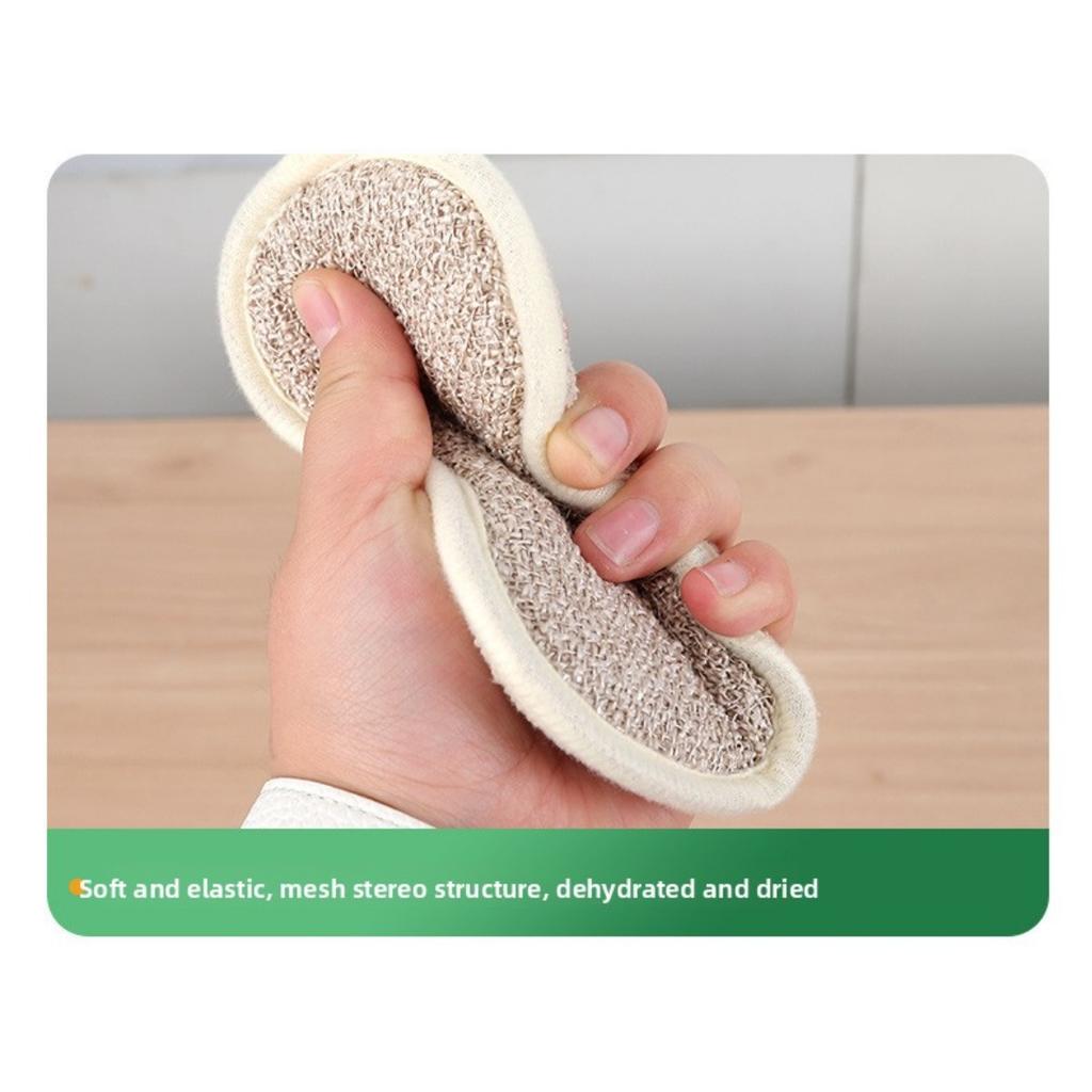 Multi Functional Sponge Wipe, Washable and Reusable, Suitable for Kitchen, Bathroom, and Washing Dishes Without Shedding Hair, with Random Colors