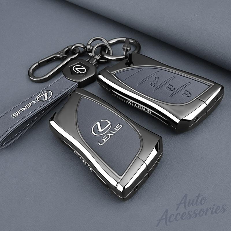 Leather Car Key Case Cover Shell For Lexus NX ES UX US RC LX GX IS GS RX 200 250h 350 LS 450h 460h 260h UX200 ES350 Accessories