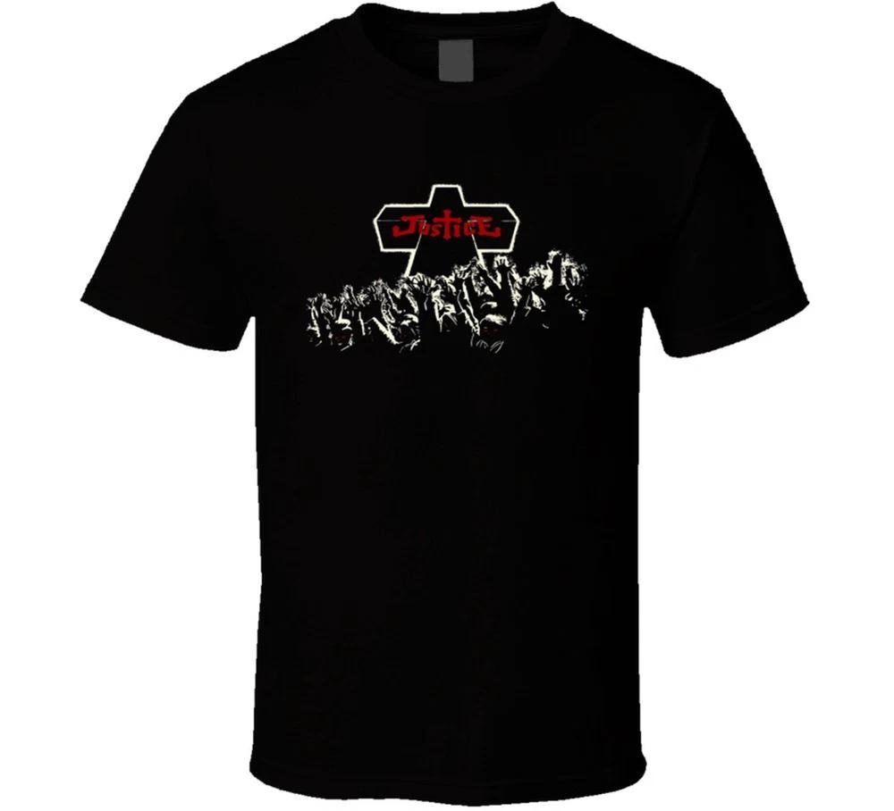 Justice Band Music T Shirt S