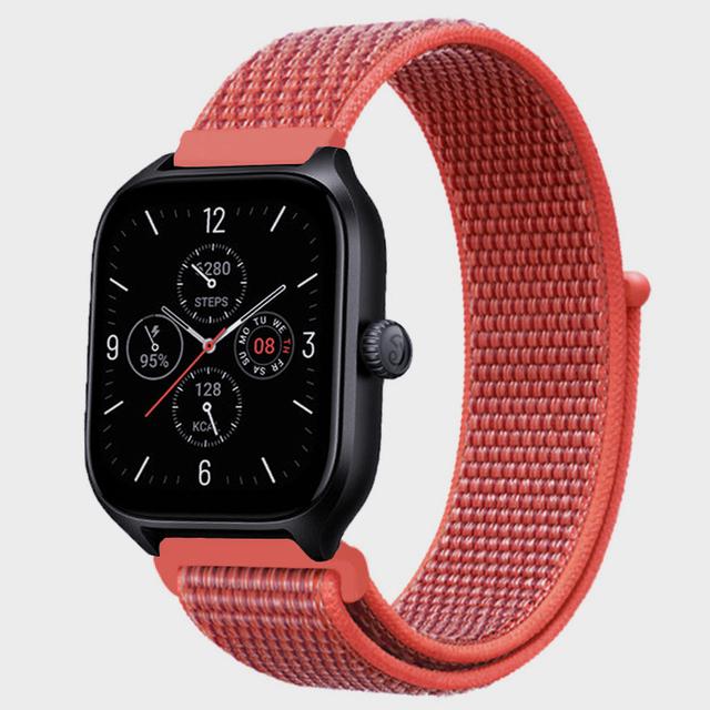 20mm 22mm Nylon Loop Band For Amazfit GTS 4/3/3pro/2e/GTS 2 Mini/GTR 4 47mm/GTR 2/Stratos 2 3 Strap For Amazfit Bip 3 Pro Correa