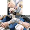 Minimalist Ladies Watch Quartz Movement With Leather Strap For Casual Wear