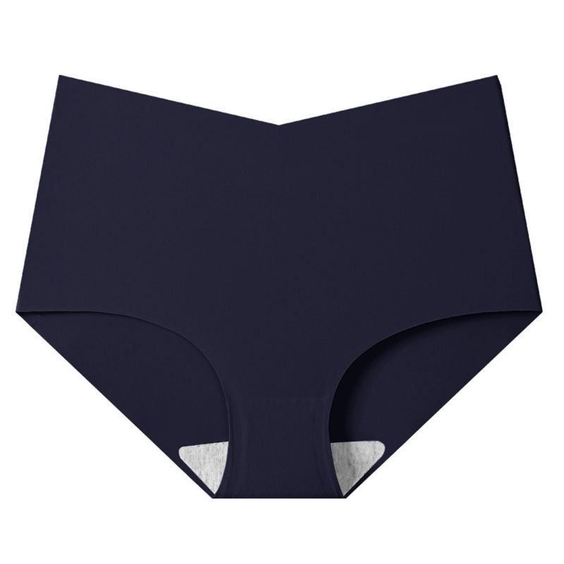 Женские однотонные удобные антибактериальные трусы XS