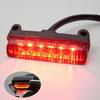 Motorcycle LED Tail Light Off-Road Vehicle Electric Decorative Light Motorcycle Plate LED Bike Light Modified License Brake G4A1