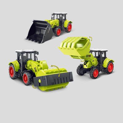 1 Stück Kipperkran Ingenieurwesen Trägheitsauto Spielzeug Trägheitsgleiter Stadtbau Bagger Modelle Manuelle Fähigkeitenentwicklung