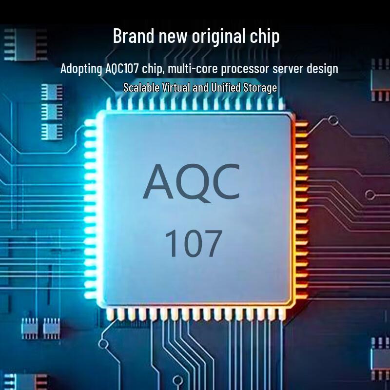 PERCKO 10G PCI-E x4 Single Port Server Ethernet Adapter