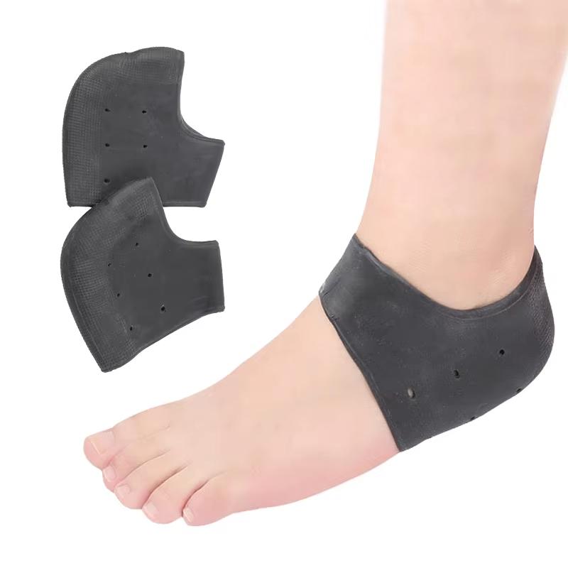 1/2/3pairs Gel Heel Protector for Heel Pain Relief Plantar Fasciitis Dry Cracked Bone Spur Heels Cushion Pads Moisturizing Foot