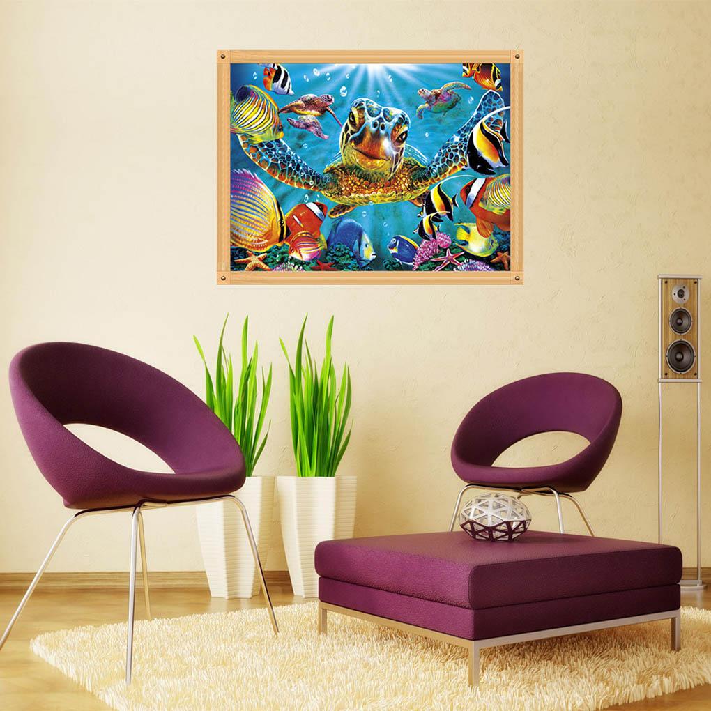 Underwater DIY Diamond Painting 5D Wall Decor Diamond Cross-stitch Embroidery