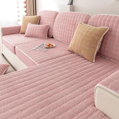 Sofa Sofa Autumn and Winter Thickened Fleece Non-Slip Seat Cushions Four Seasons Universal Living Room Leather Sofa Cover Towel