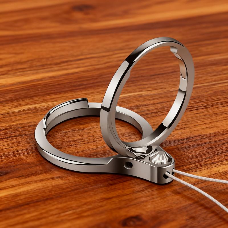 Für Handy-Ring-Hängeseil 360-Grad-Fingerring-Lanyard Handyhalter Metallständer Handy-Riemen