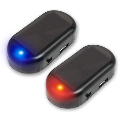Solar-Powered Car Interior LED Anti-Theft Warning Light