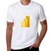 New Power Bi Logo (Or Icon) Tshirt Antifade Casual Tee Shirt