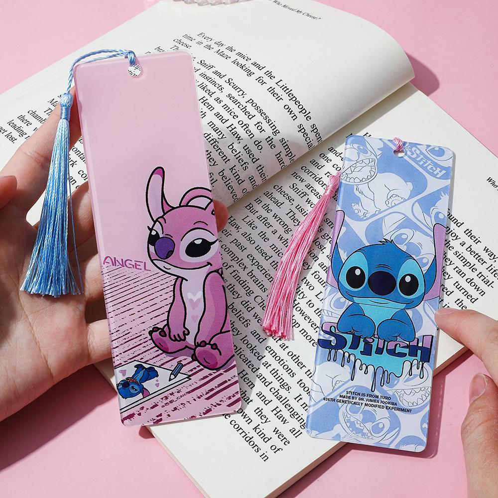 Disney S Lilo Stitch BookmarkFeaturing A TasselA Cartoon Anime Style Accessory and Stationery Item Perfect for Students and Book Lovers