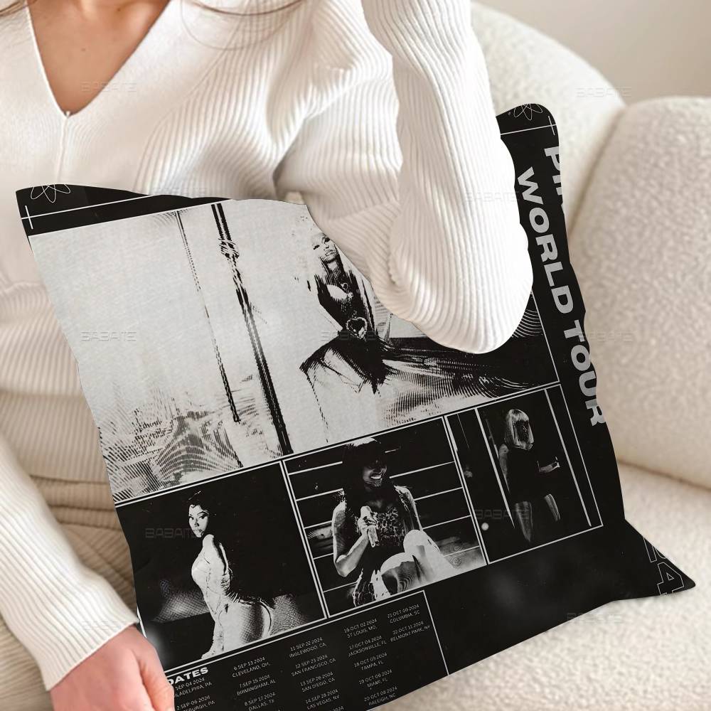 Singer Nicki Minaj Cushion Cover Pillowcase Upholstery Sofa Throw Pillow Home Decor Pillowcas