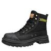 Martin Boots Men's High-top Spring New Thick-soled Canvas Casual Boots Men's Tooling Versatile Locomotive Short Boots