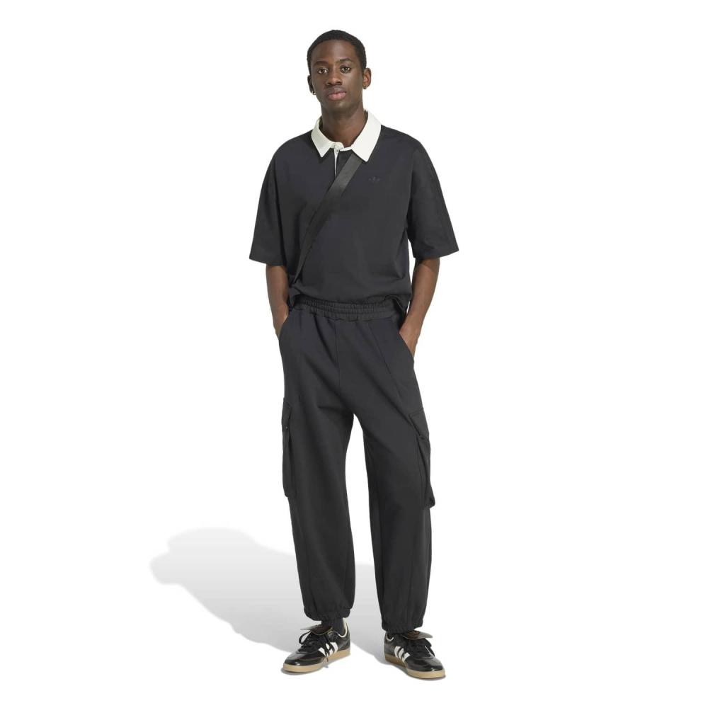 Adidas M preMiuM Ess Loose Cargo Pants Black Ks4096