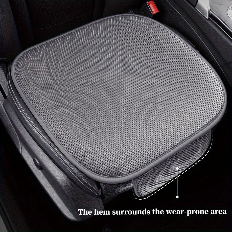 Single Summer Thickeneded Ice Silk Car Seat Cushion, 3D Fiber Honeycomb Mesh, Three-Dimensional Rebound, Comfortable and Breathable, Machine