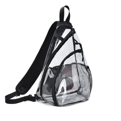 Transparente Umhängetasche für Herren, Umhängetasche, lässige Brusttasche für Herren und Damen, einzelne Umhängetasche