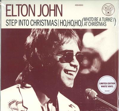 LP Schallplatte ELTON JOHN - Step Into Christmas / Ho, Ho, Ho, ( 4864860 Rocket Entertai 2022 UK Rock