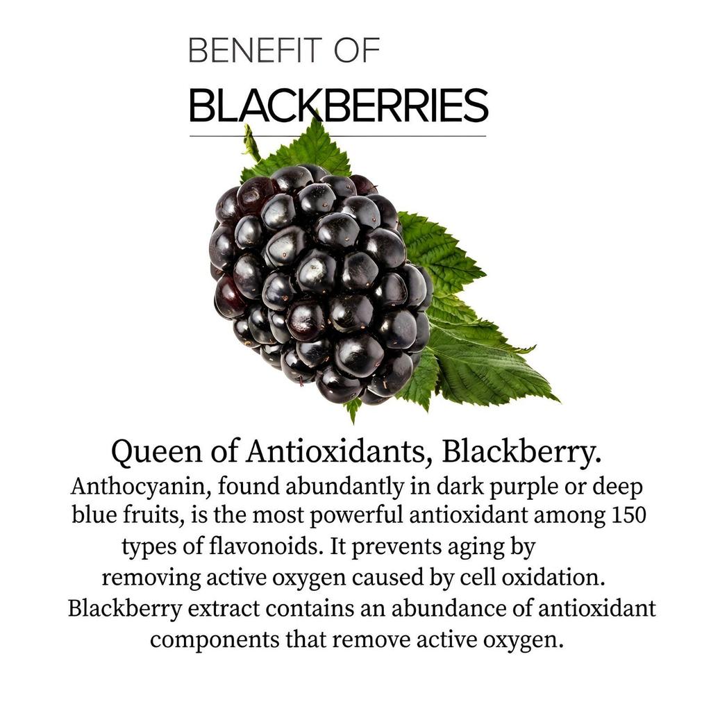 Mary&May Idebenone Blackberry Complex Serum 30ml Korean Anti Aging Brightening Serum