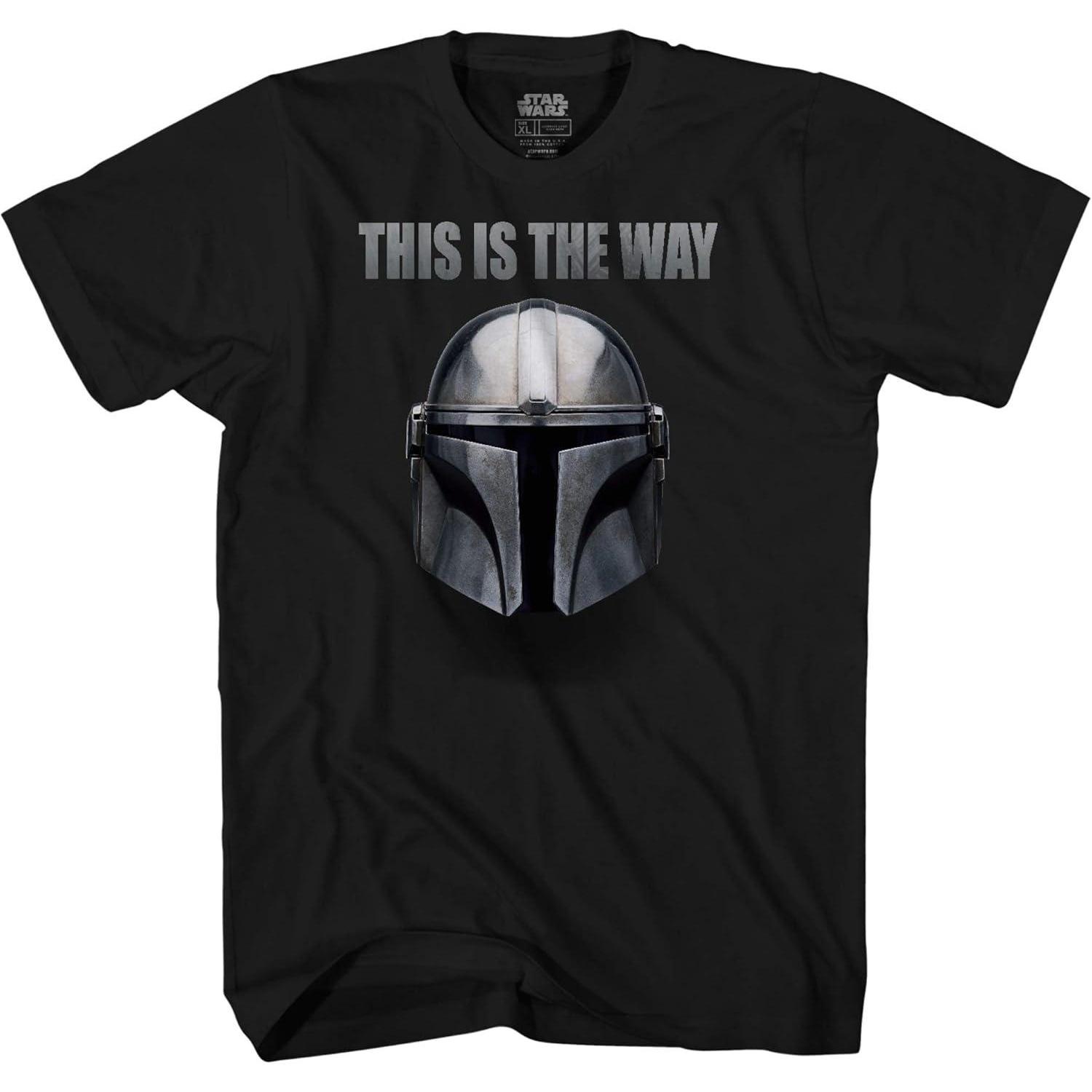 Star Wars The Mandalorian This Is The Way T-Shirt S чёрный