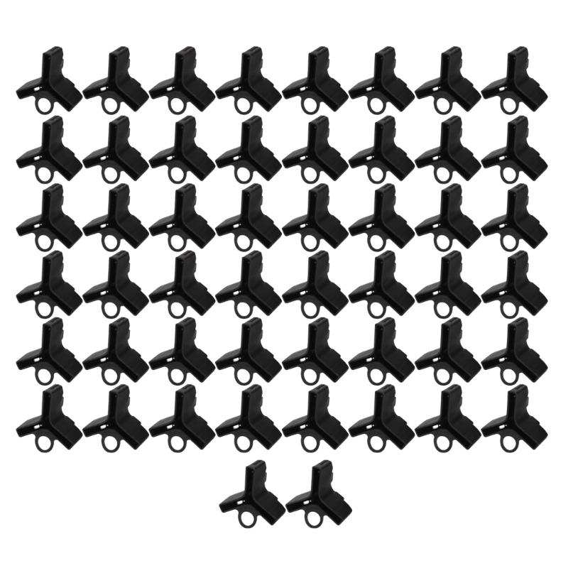 50 Pieces Fishing Hook Bonnets Fishing Treble Hooks Protector Fishing Hook Safety Cover Treble Hook Safety Holder Covers