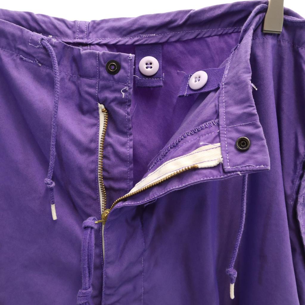 US ARMY 90s Garment-dyed old DLA snow pants Pants M Purple Men's Used