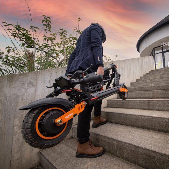 Scooter Électrique Kukirin G2 Pro - Roues De 9 Pouces - Moteur 500 W - Batterie 48 V -- 15,6 Ah - Vitesse Maximale 25 Km/h