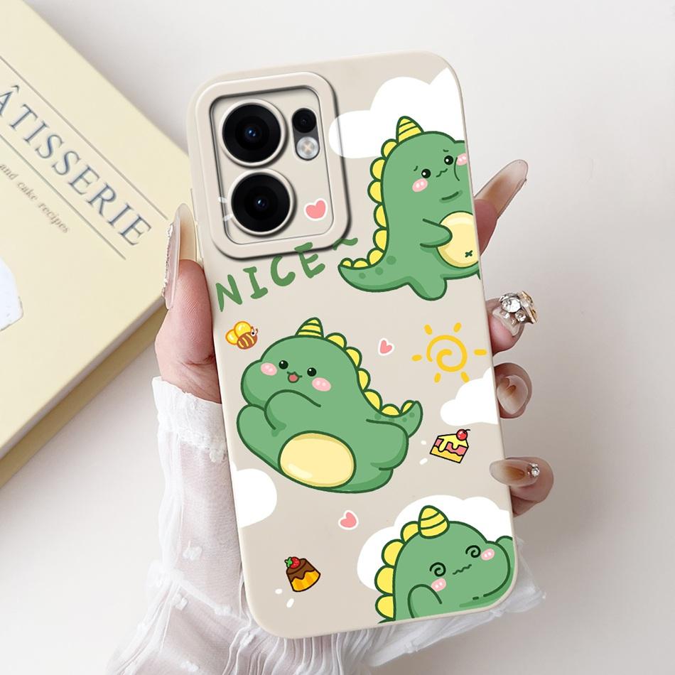For OPPO Reno13 F 4G 5G Reno13 Pro Cute Cartoon Astronaut Cat Phone Case Reno 13F 13 13Pro Soft Silicone Shockproof Cases