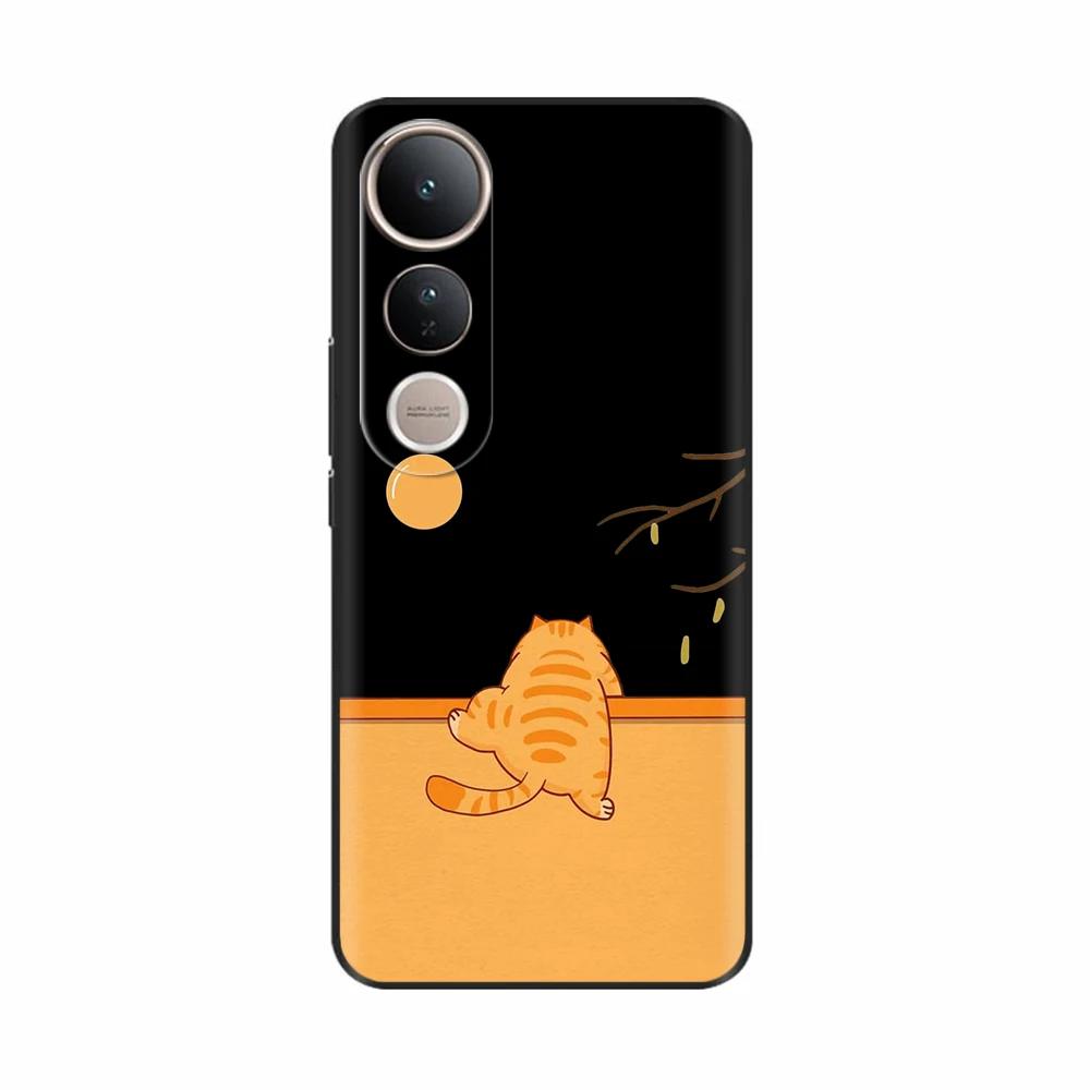 For Vivo V50 Lite Case Cute Cartoon Painted Phone Case For Vivo V50 Lite 4G 5G Protection Shockproof Shell Back Cover Protection