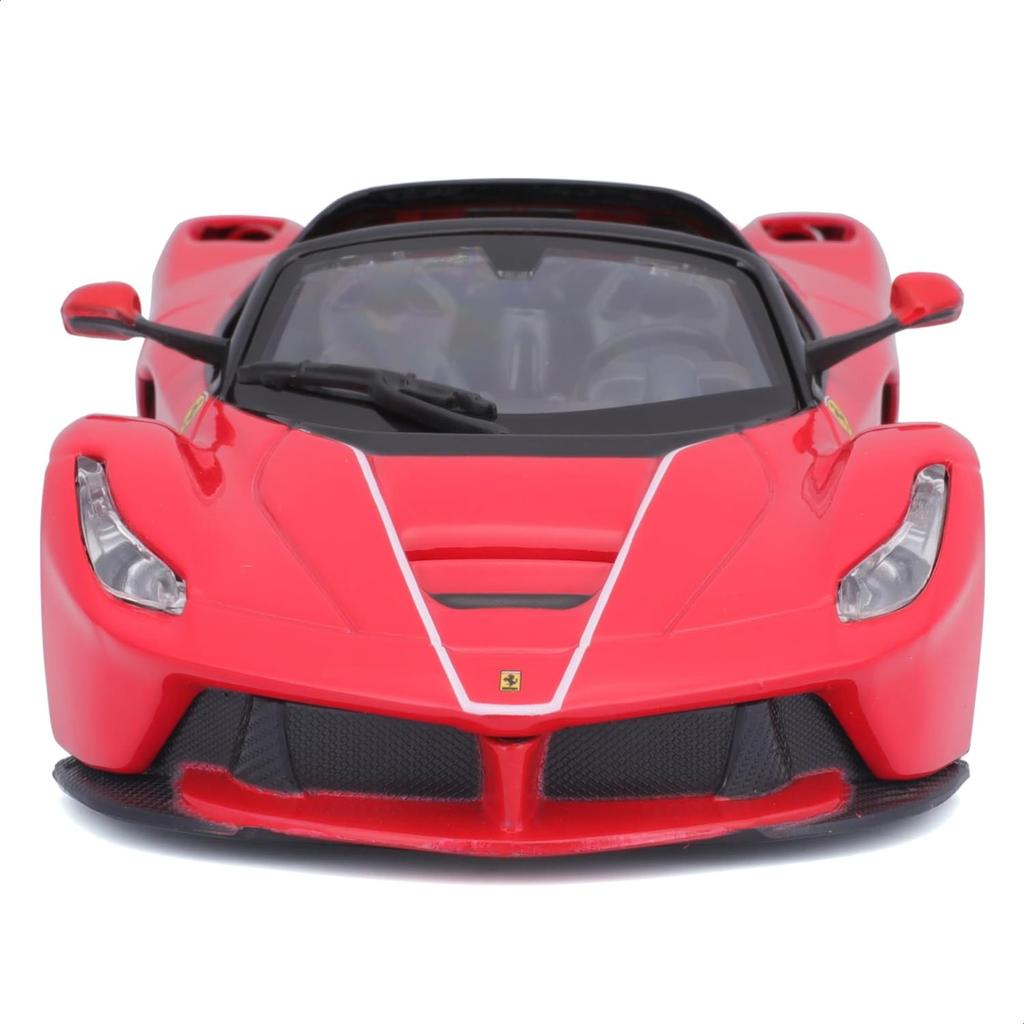 Bburago 1/24 Scale Ferrari LaFerrari Aperta Red / Diecast Model Car, Finished Product, 18-26022 RD