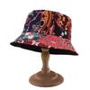 Japan And South Korea Export Double-Sided Bucket Hat Men And Women Sunshade Trend Uv-Proof Basin Hat Versatile Big Head Circumference