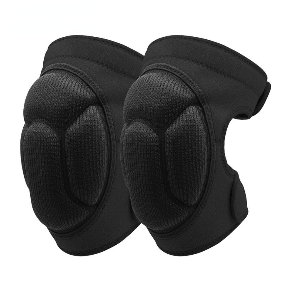 1 Pair Sponge Football Volleyball Extreme Sports Knee Pads Sleeve Brace Support Thickened Cycling Knee Protector Kneepad
