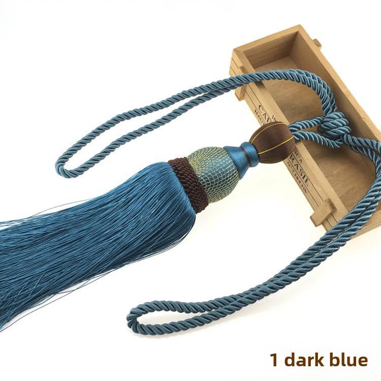 Luxusní zlatý drátěný závěs se střapcem míč