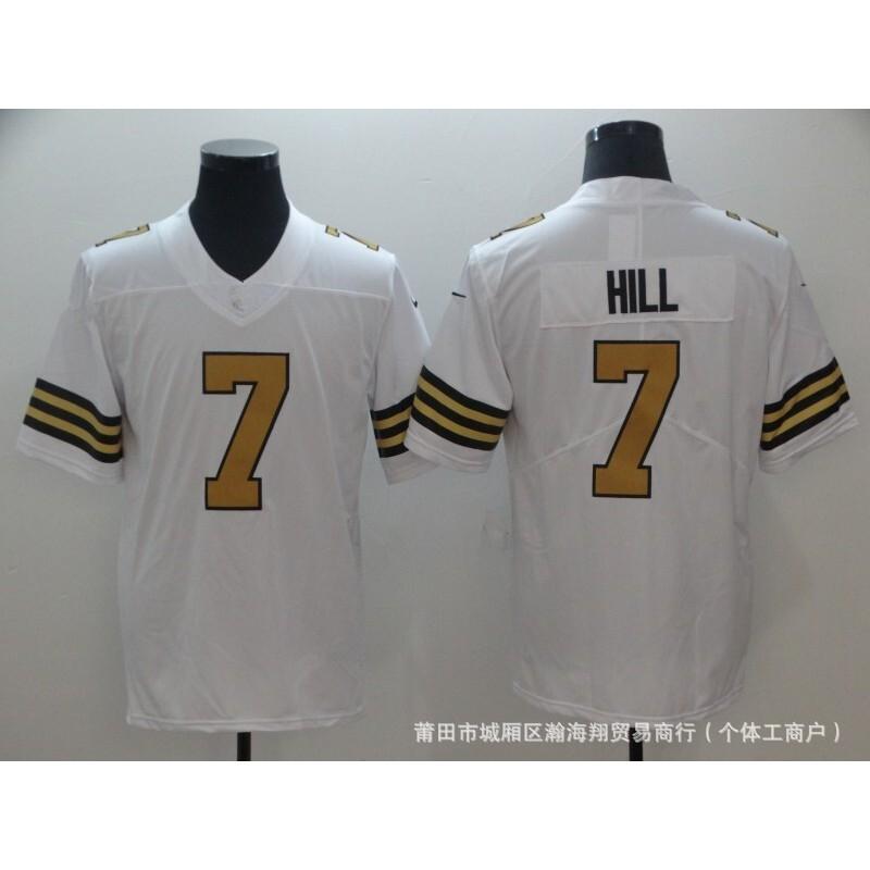 Saints Football Jersey Embroidered American Shirt Unisex Sports Top Breathable Team Game Wear