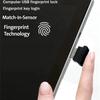 Windows 10 11 USB Fingerprint Reader Module Biometric Scanner Padlock Laptop Accessories For Hello Fingerprint Unlock Function