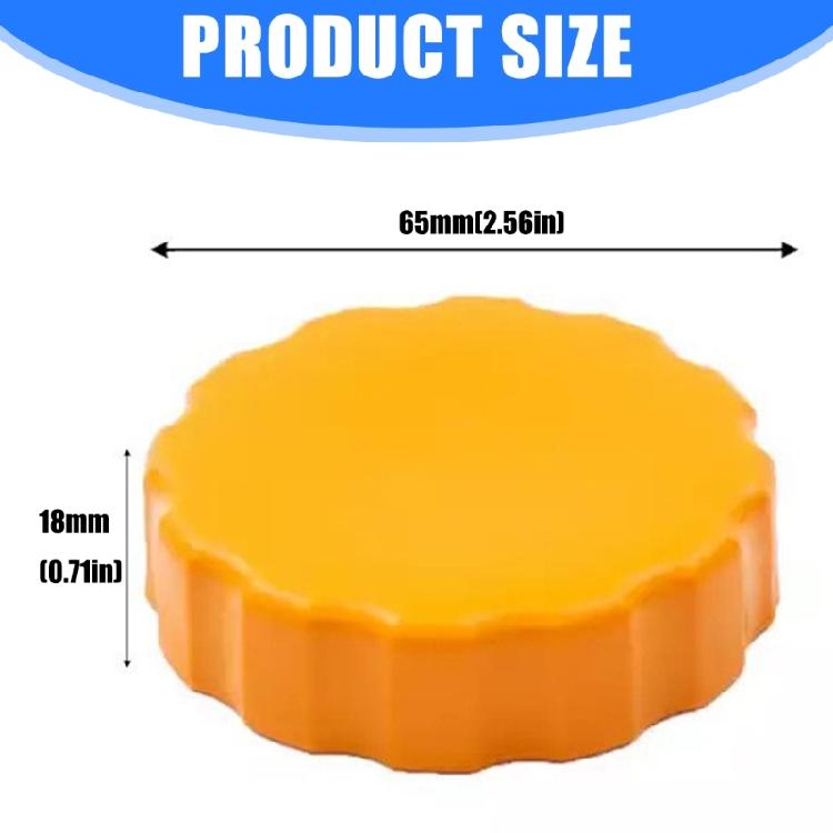 Lemon PVC Sand Fan Drain Canopies 2 Pack Permanent Outdoor Use Stream Optimization Pool Maintenance