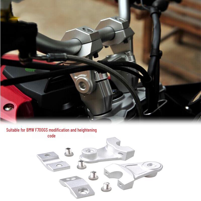 BMW F700GS 22mm Universal Handlebar Riser Modification
