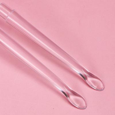 1Pc Multifunctional Lip Gloss Applicator Silicone Lip Brushes With Dust Cap With Scoop Lipstick Brushes Makeup Tool