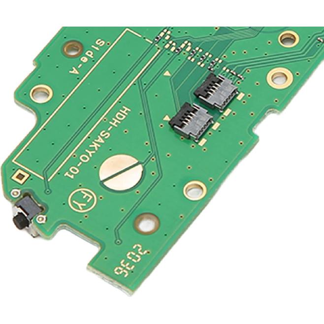 Diyeeni Replacement Left L Side Motherboard, Lite L Board Motherboard, Game Console Key Board Part, PCB Material