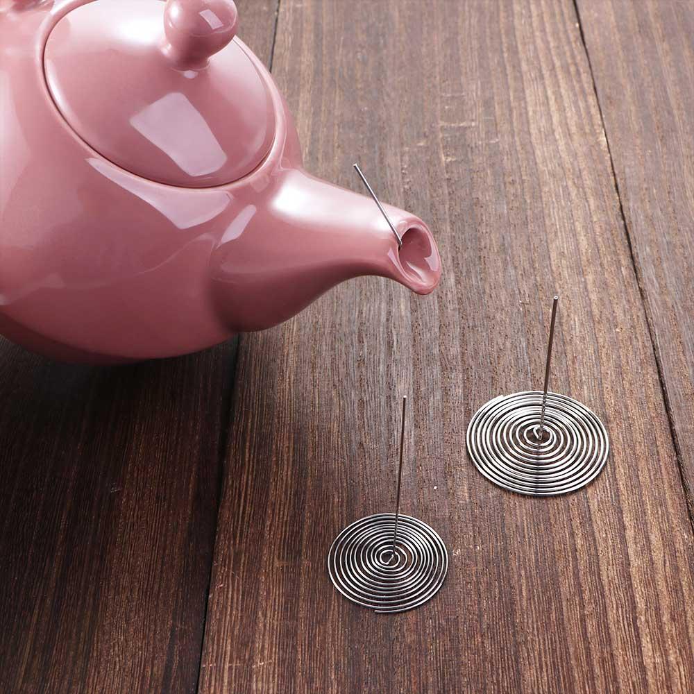 Teaware Tea Separator Replace Spring Strainer Tea Infuser Accessories Kitchen Tool Teapot Filter