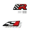 Car Accessories Metal Grille Emblem Rear Trunk Body Badge Sticker For Seat IBIZA Leon R Cupra Exeo Mii Tarraco Toledo Altea SH1