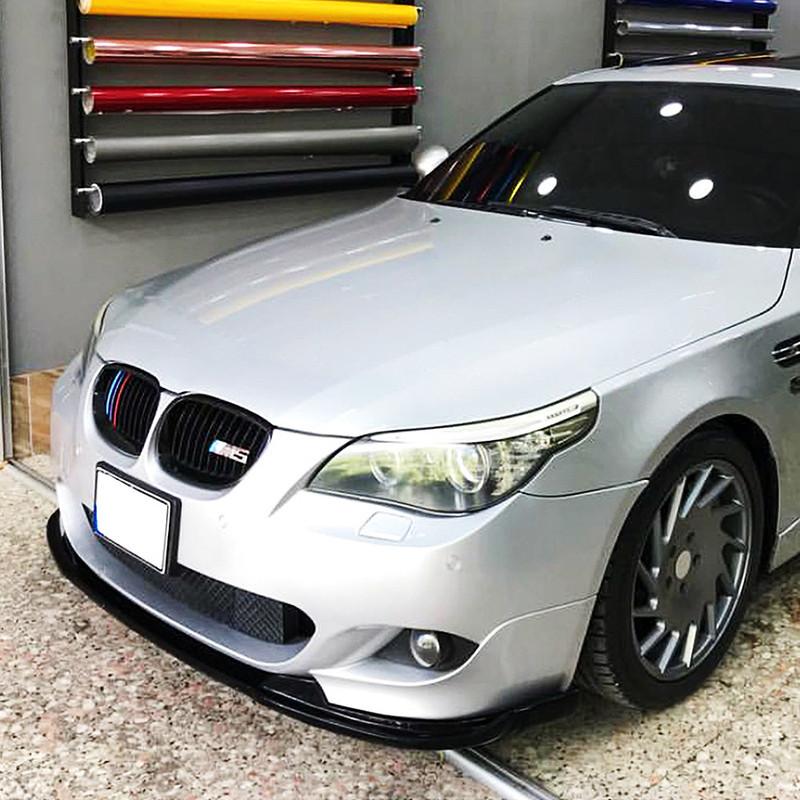 For BMW 5 Series E60 E61 525i 530i 540i 550i M Sport 2005-2010 Front Bumper Splitter Lip Chin Spoiler Diffuser Car Accessories