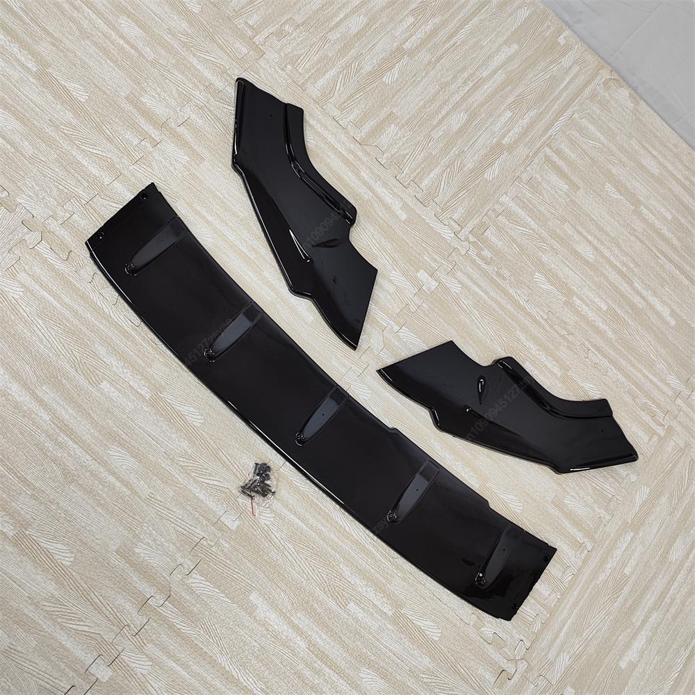 ABS Front Bumper Lip Spoiler Splitter Diffuser Canards Bodykits For VW Golf MK7 7.5 GTI GTD GTE R R-Line 2012-2020 Maxton Style