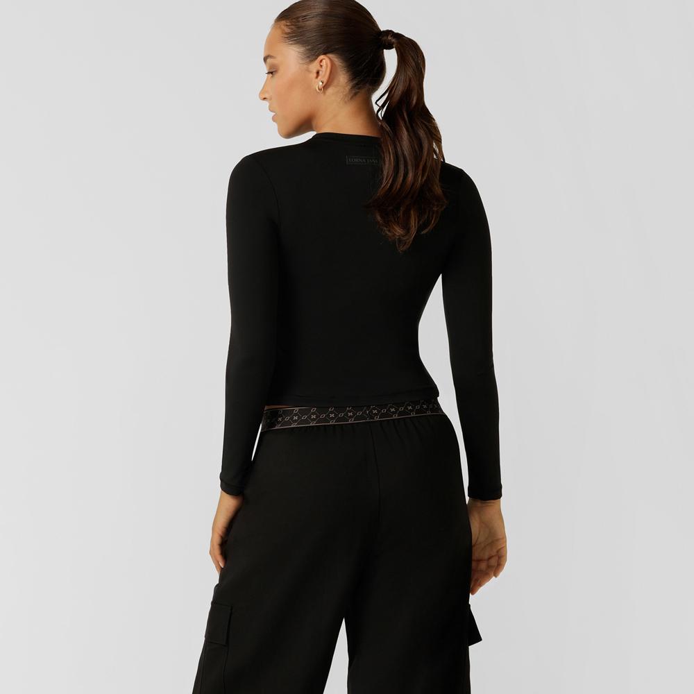 Ronajane Ultimate Comfort Anti-Odour Long Sleeve Top [032440] Black/Xs